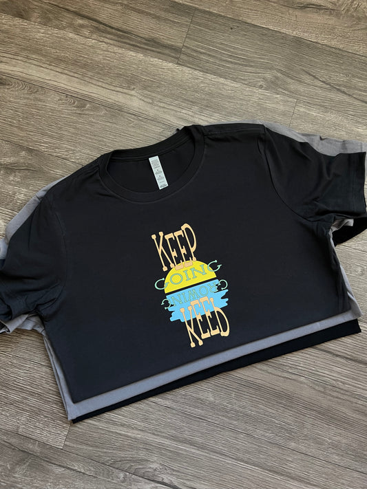 custom tshirt tee black grey print DTF
