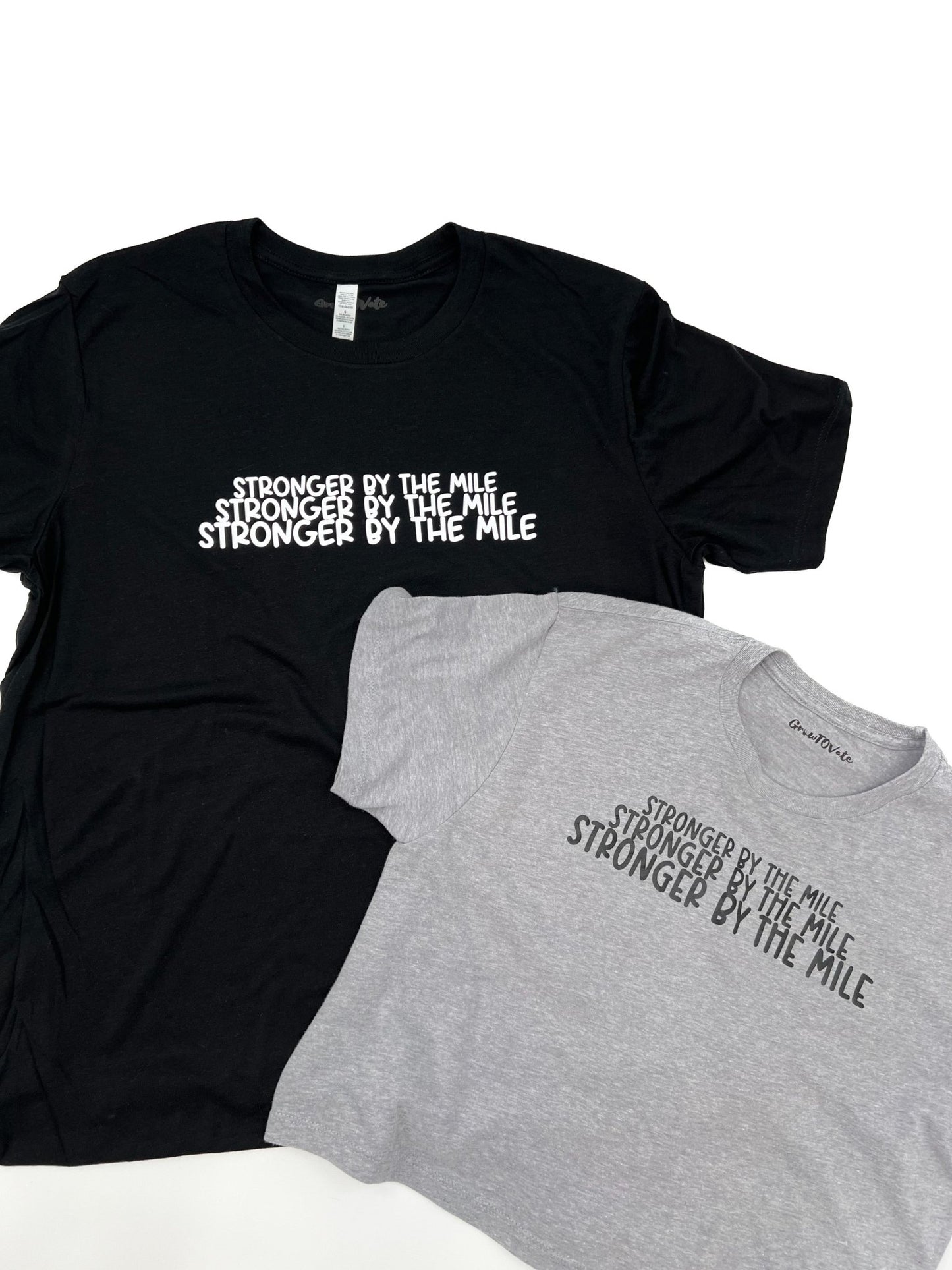 Stronger by the Mile Tee - GrowToVate