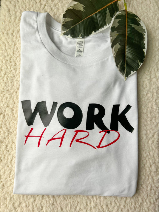 Work Hard Signature Tee - GrowToVate