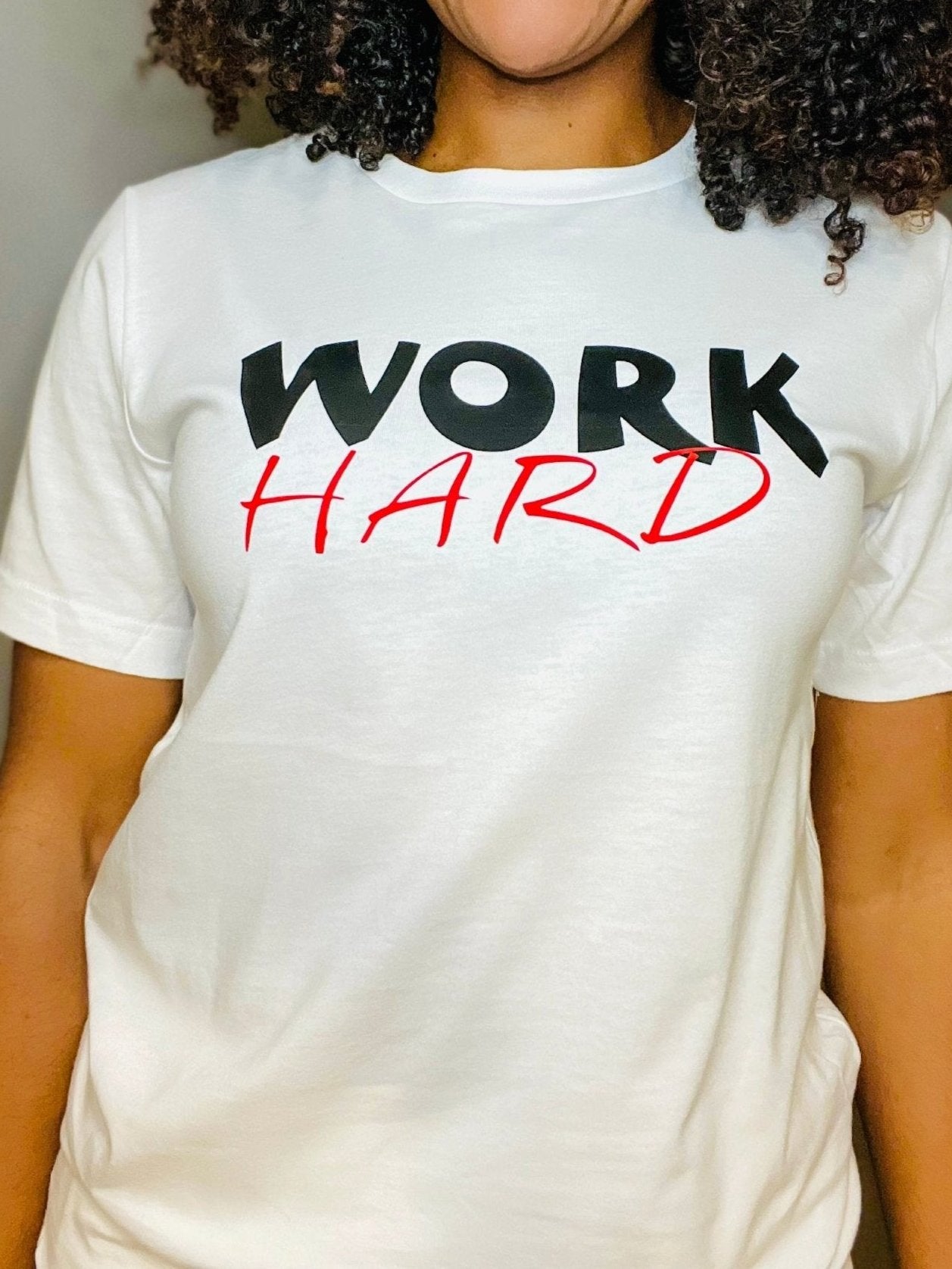 Work Hard Signature Tee - GrowToVate