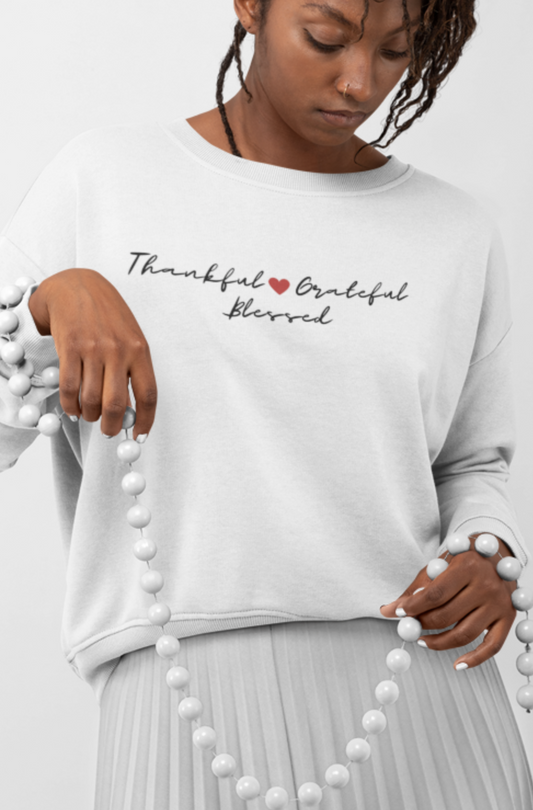 New trendy sweatshirt to show gratitude for the fall season