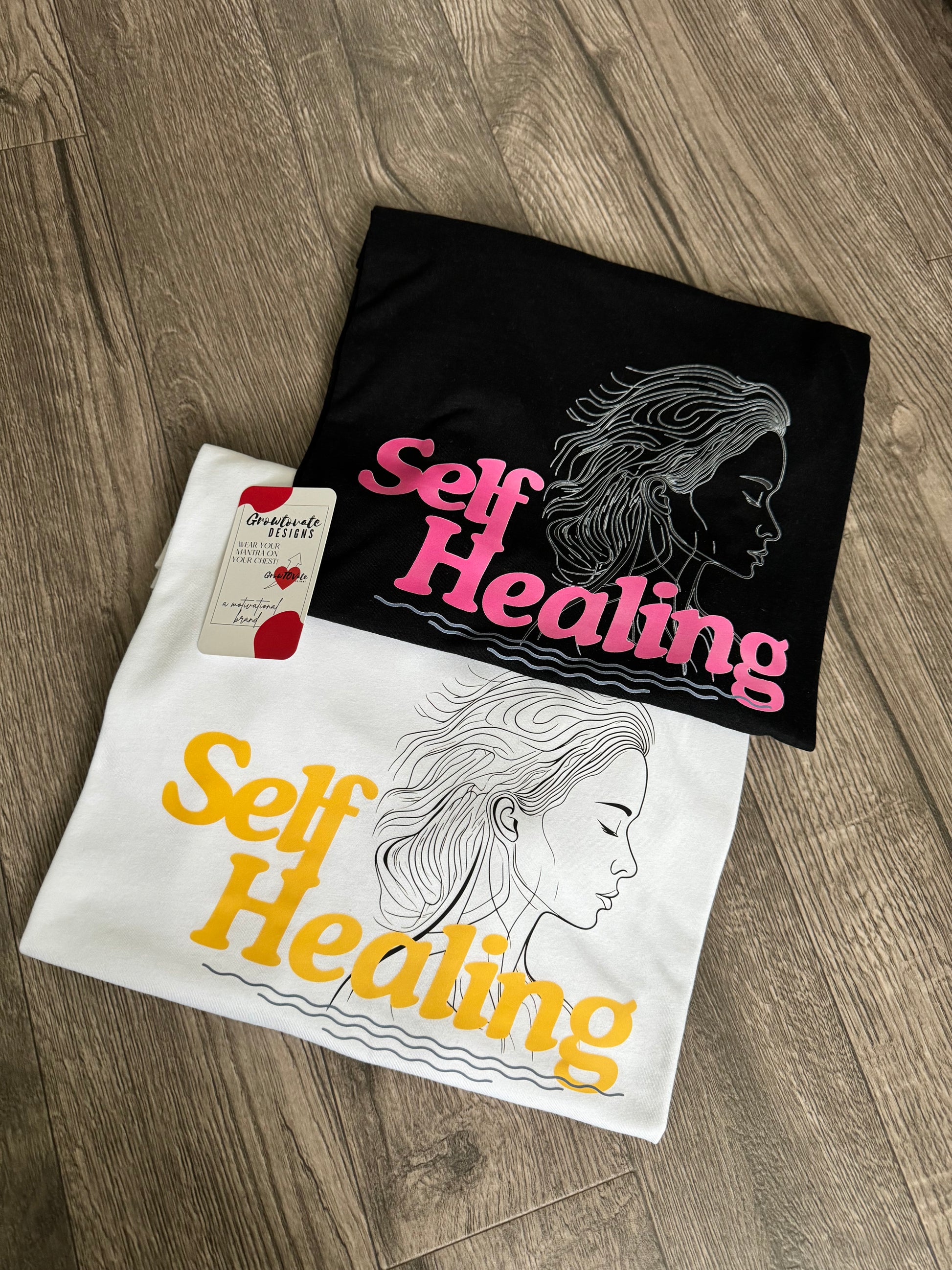 Tee tshirt gift self care heal soft inspire encourage